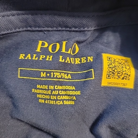 Polo Ralph Lauren Hoodie Shirt Mens Medium New Long Sleeve Pullover Casual Pony - Picture 6 of 9